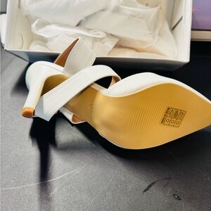 Elegant White Women's Heels